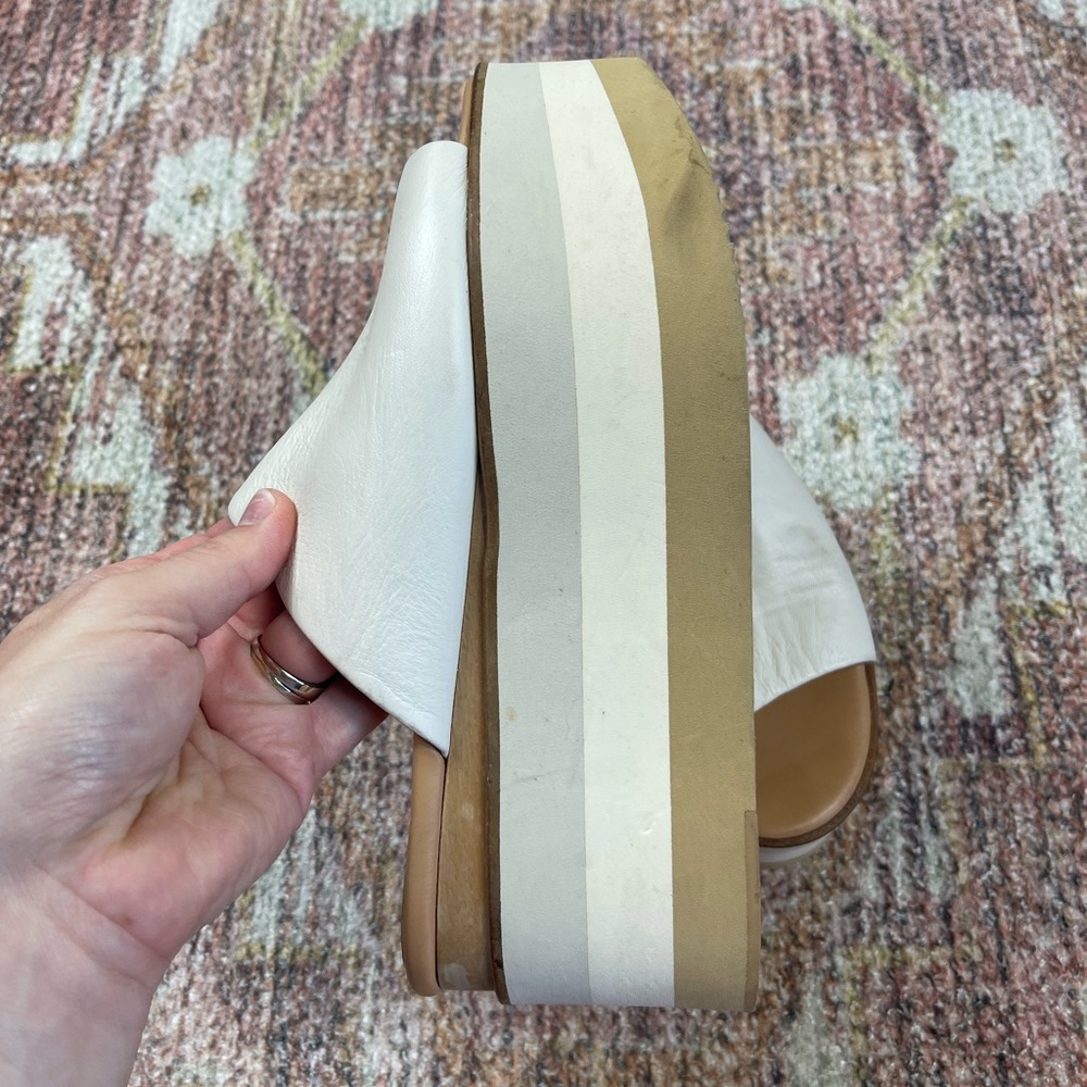 Paloma Barceló High Standards Flatform Sandals Size 37 - Picture 6 of 10